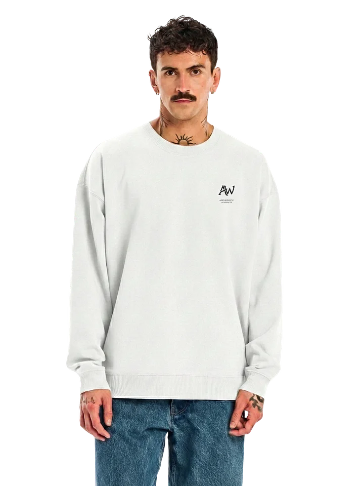 Authentic warrior/ Unisex Organic Oversized Sweatshirt product image (1)