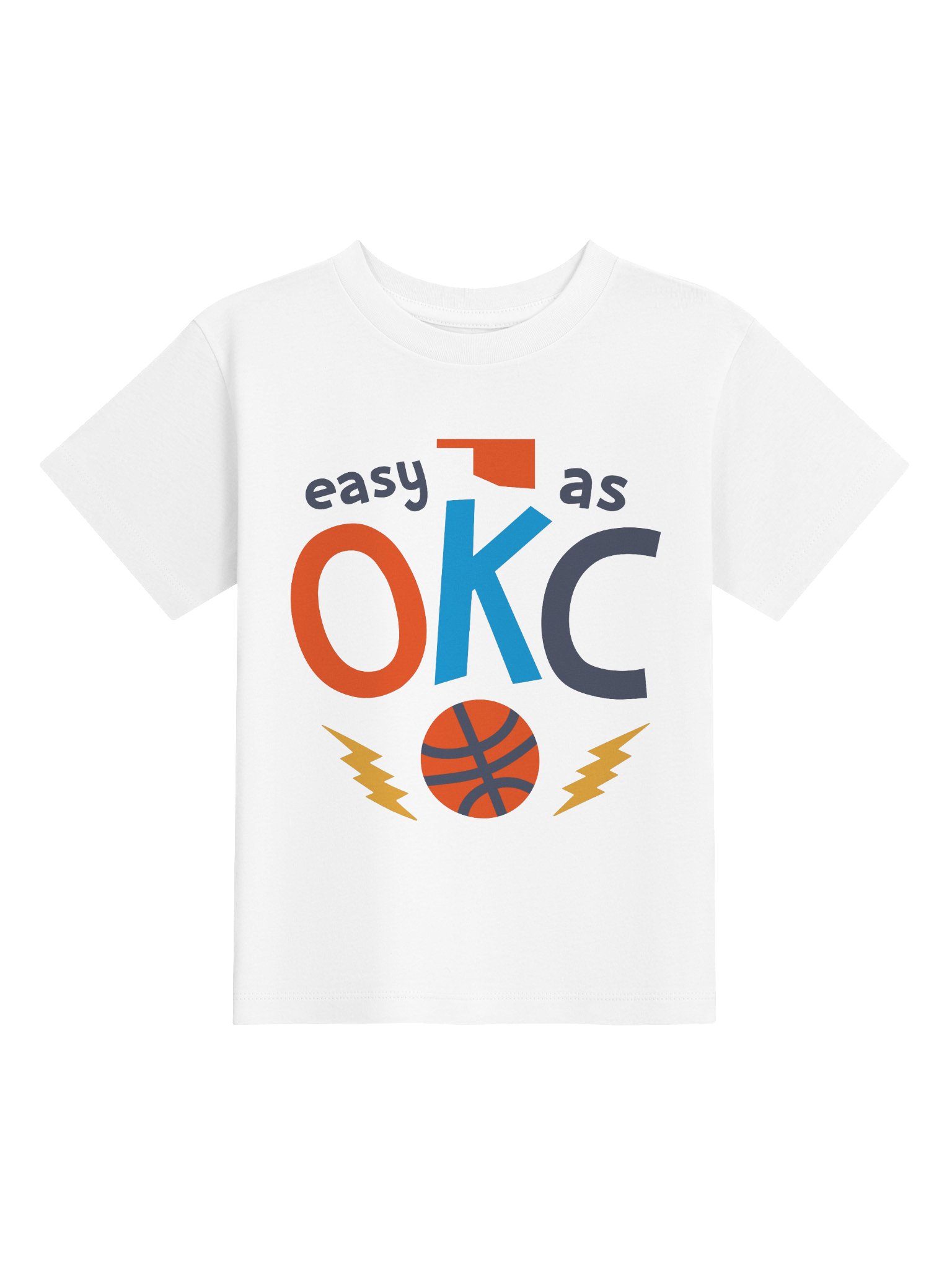 Easy as OKC Toddler Tee product image (1)