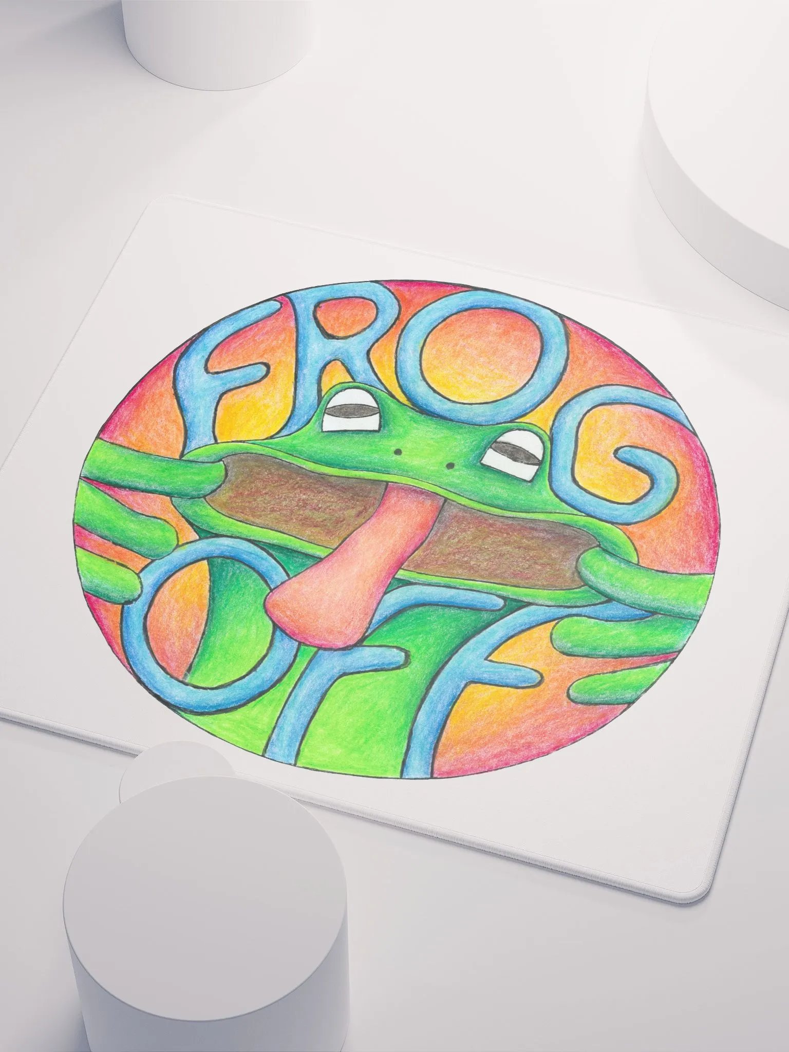 Frog Off Mouse Mat product image (5)