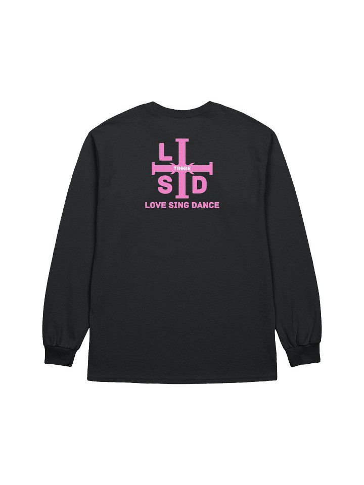 LSD TRIBE "Love Sing Dance" Mystic Long Sleeve Tee {Pink Emblem} product image (3)