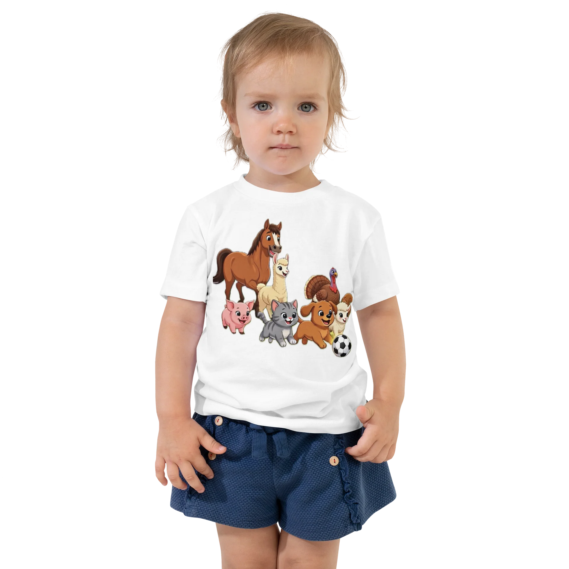 Cute Farm Friends Toddler T-Shirt product image (1)