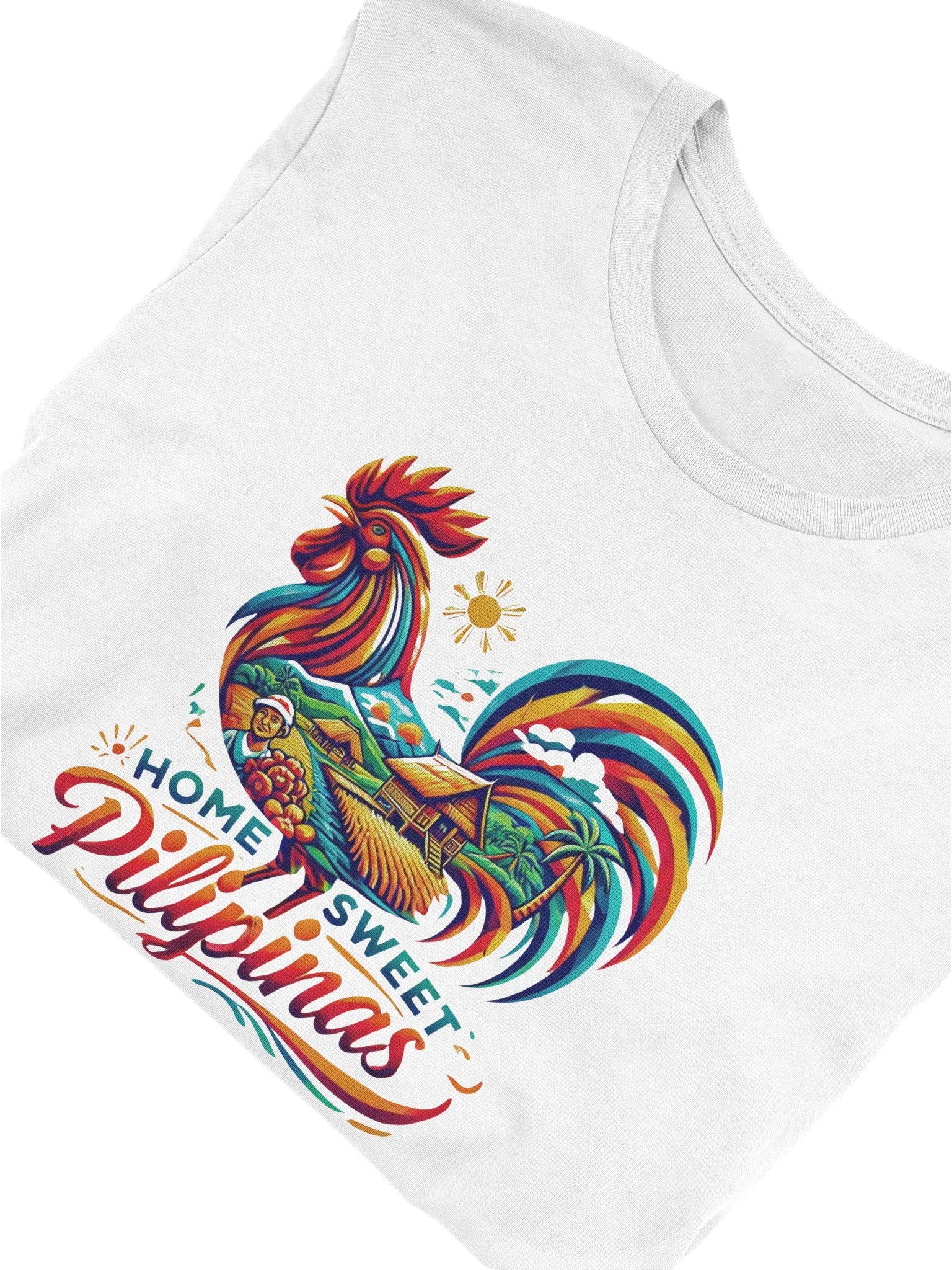 Colorful Pilipinas Rooster (Home Sweet Pilipinas) T-Shirt product image (5)