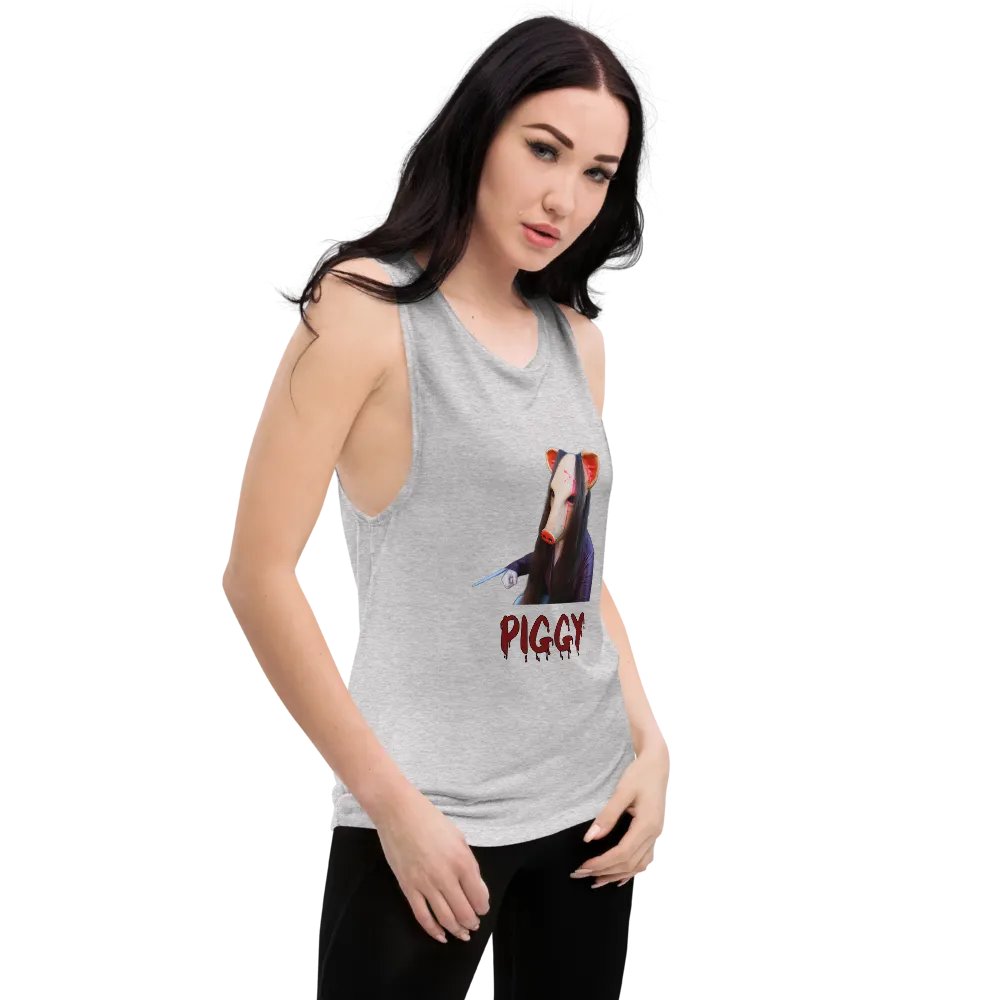 Piggy Women's Muscle Tank product image (7)