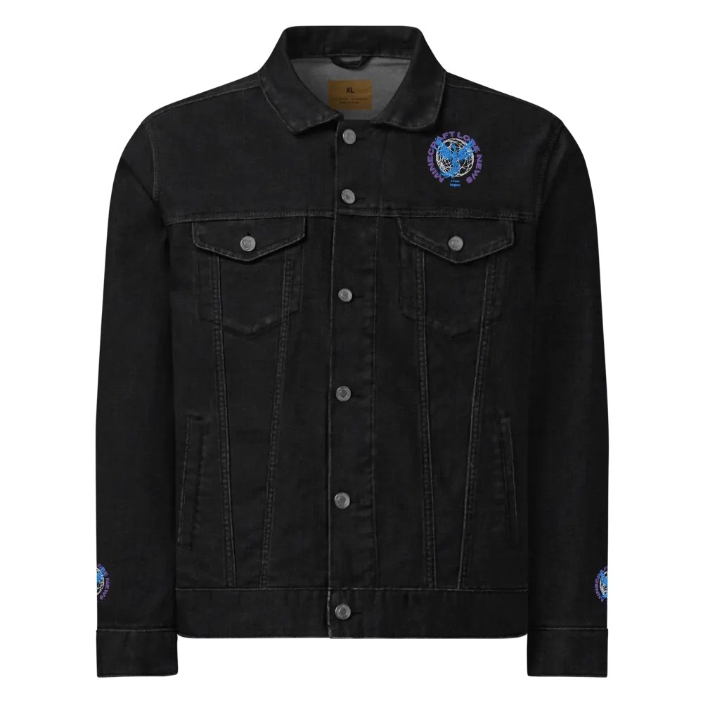 Lore News Minimalistic Rise Denim Jacket product image (1)