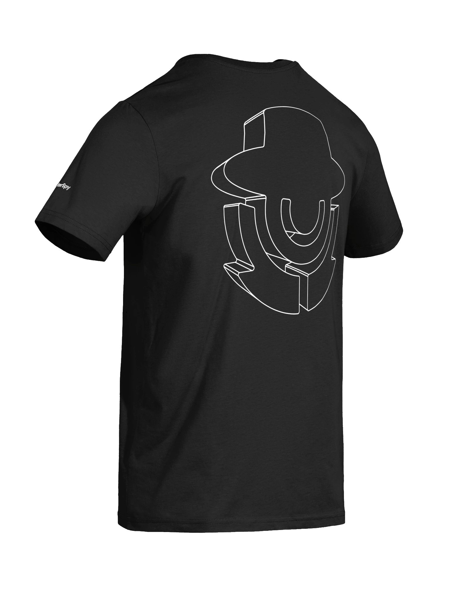 PosterSpy 3D logo Unisex Organic Cotton T-Shirt product image (8)