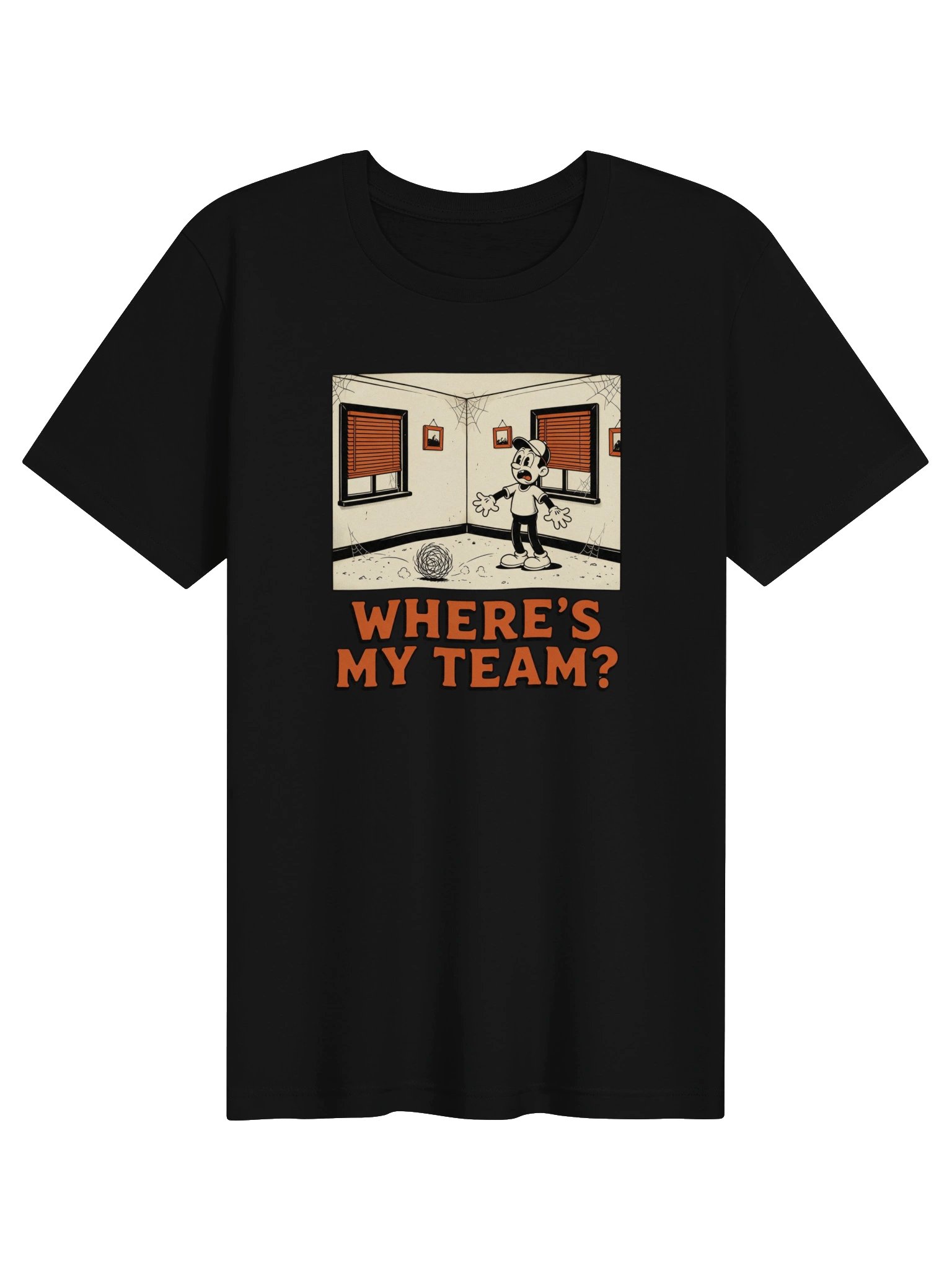 Where's My Team? — Cartoon Tee product image (1)