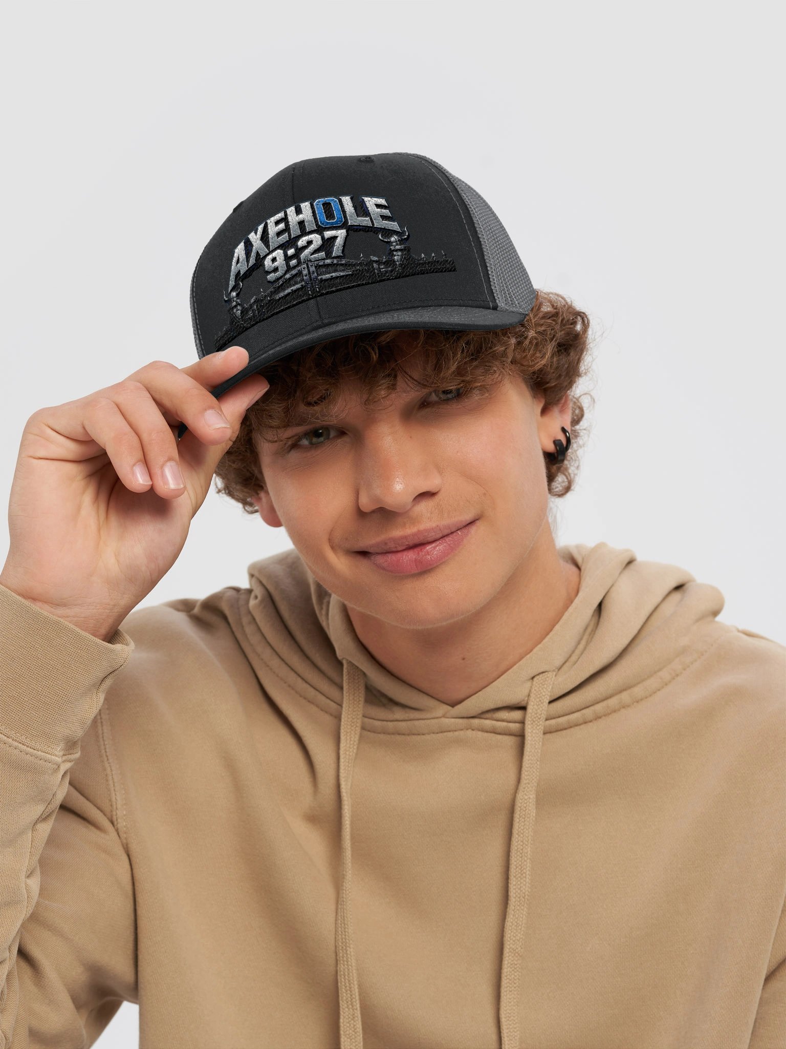 AXEH0LE 9:27 Heavy Metal Trucker Hat product image (6)