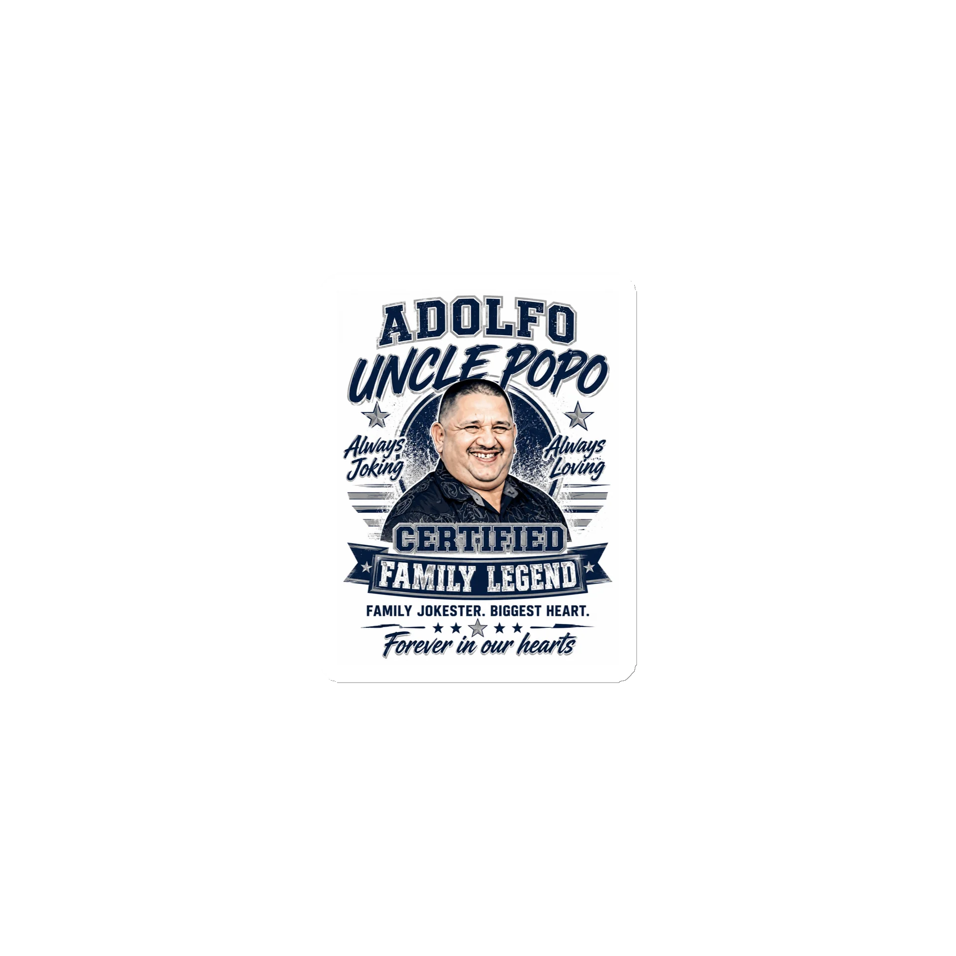 Adolfo “Uncle Popo” Memorial Magnet product image (1)