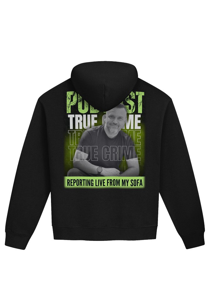 Reporting Live From My Sofa True Crime Podcast Oversized Hoodie product image (1)