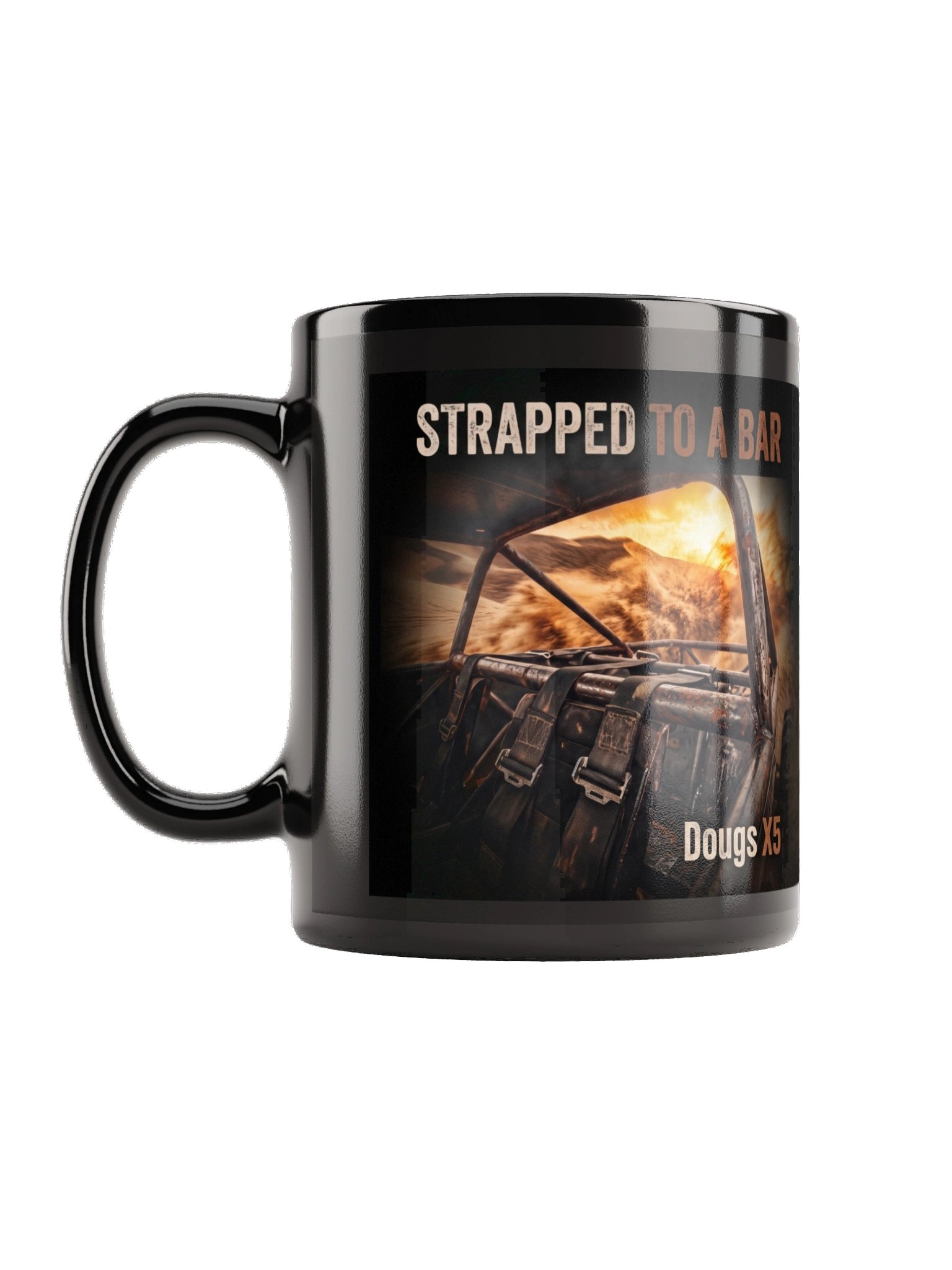 "Built For The Dunes" Black Ceramic Mug product image (1)