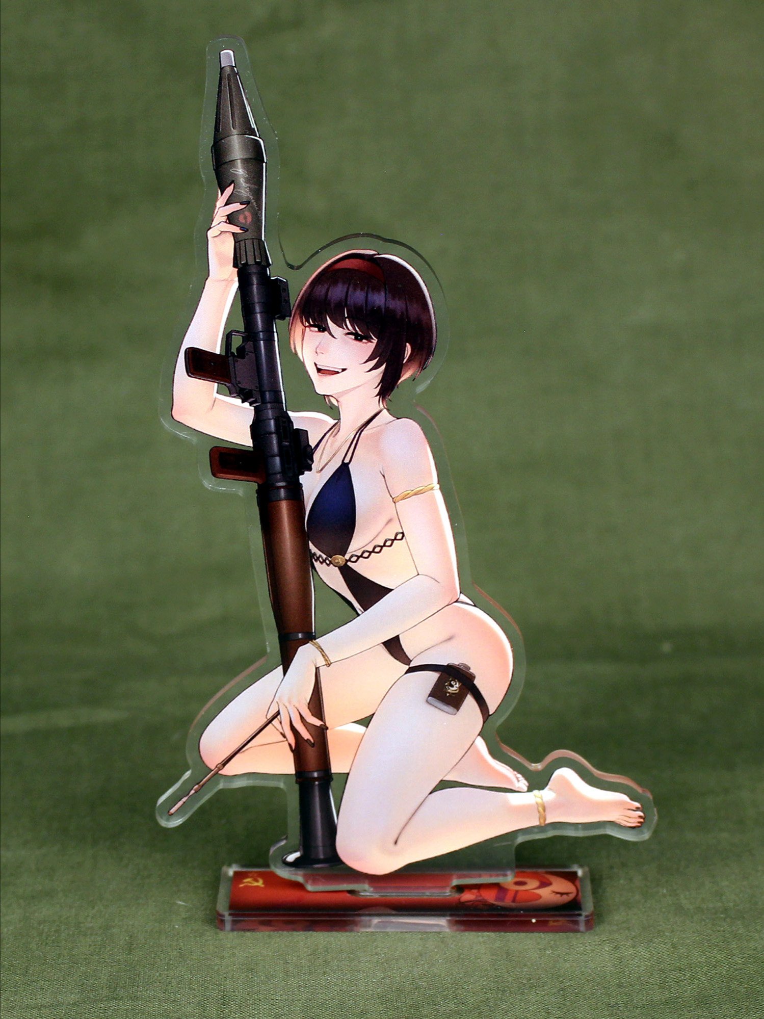 Rosalie "Beachware on the Aral" - Acrylic 7.5" Standee product image (1)