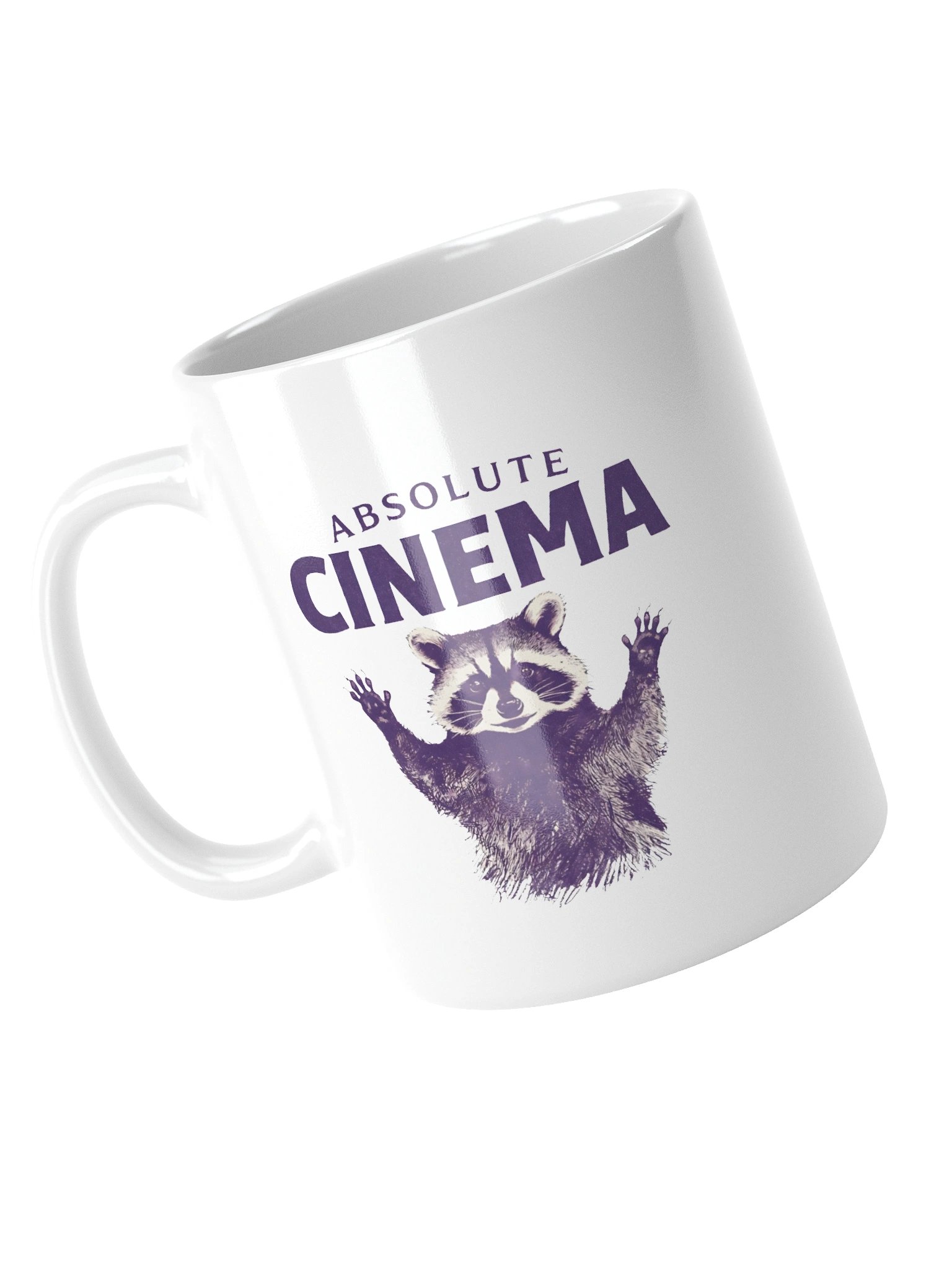 Absolute Cinema Raccoon Meme Graphic Coffee Mug product image (11)