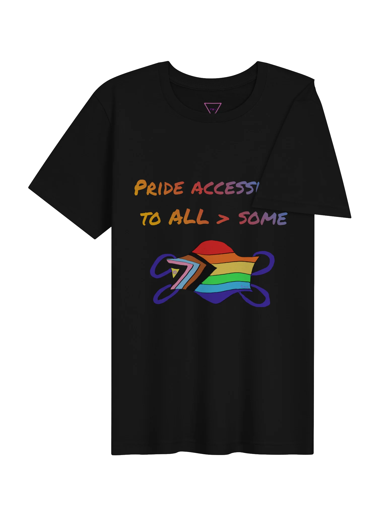 Pride Accessible to ALL>Some tee product image (4)