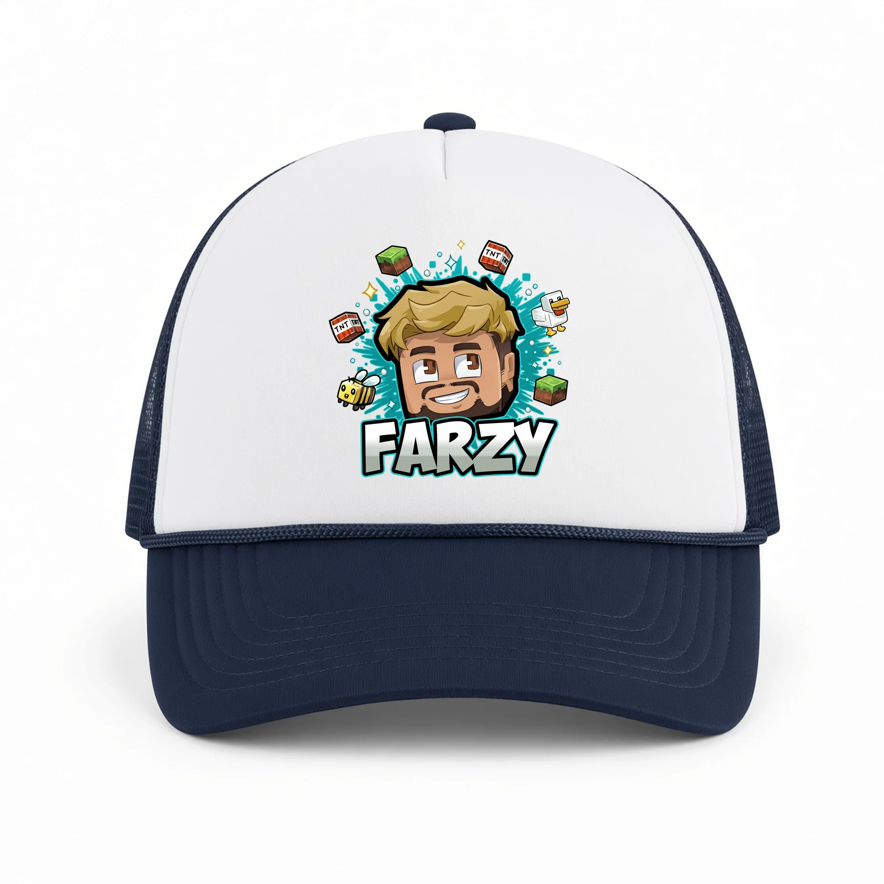 Farzy Splash! Foam Trucker Hat product image (1)