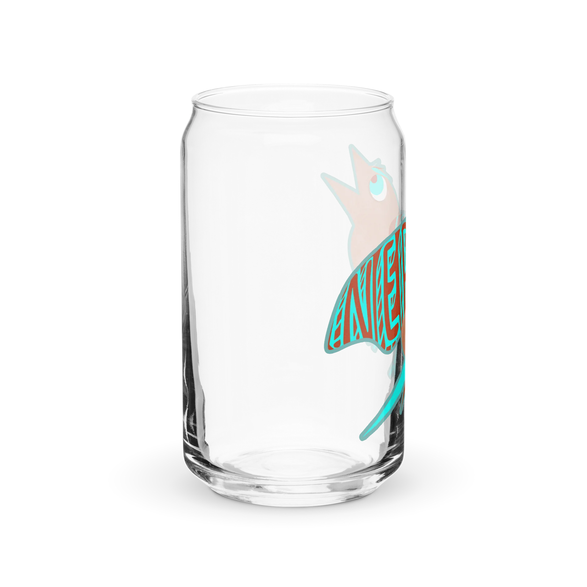 Bird the Nerd Glass Mug product image (4)
