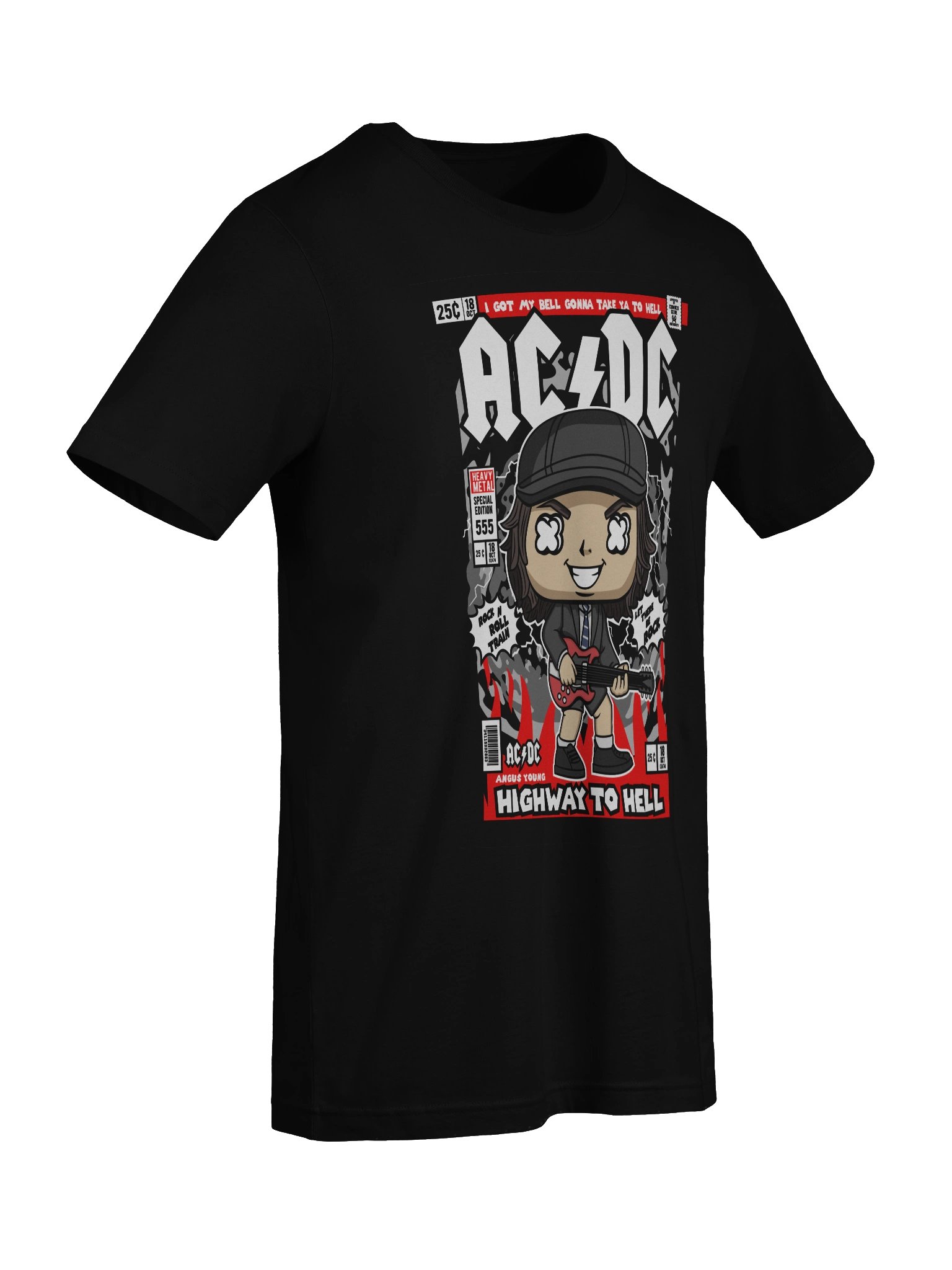 Rockstar Comic Guitarist Tee product image (9)
