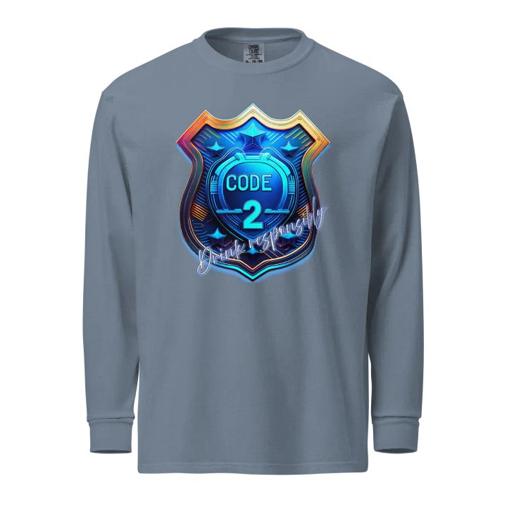 Code 2 - Men's Long Sleeve Shirt product image (5)