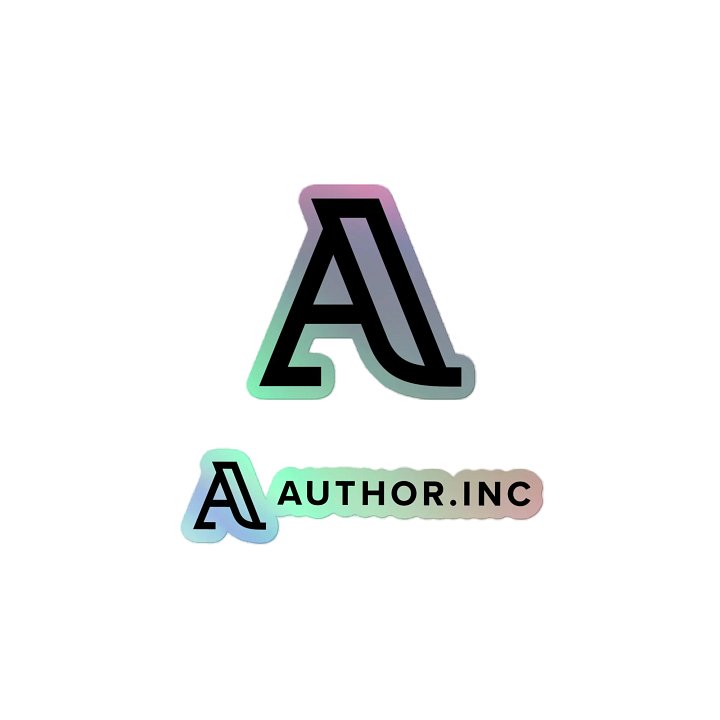 Author.Inc Holographic Sticker product image (1)
