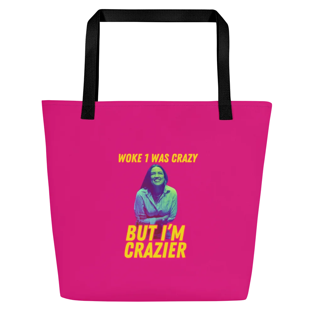Tote Bag “AOC Crazy” Culture Wars product image (1)
