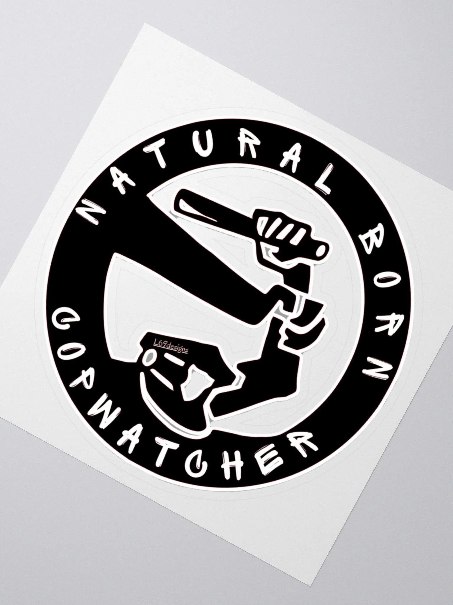 NATURAL BORN COPWATCHER product image (5)