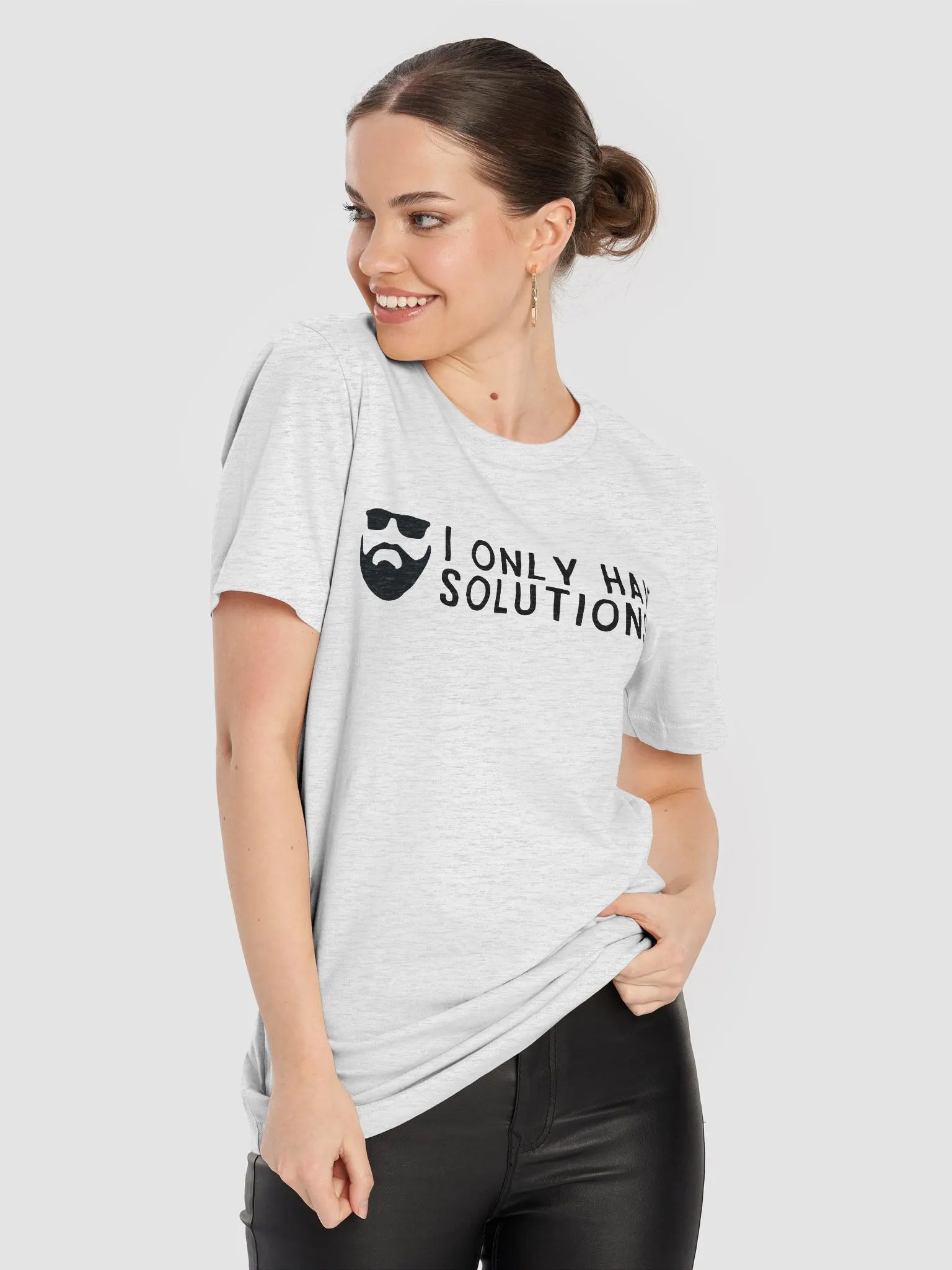 I only have solutions- Quotes by Jon T-Shirt product image (8)