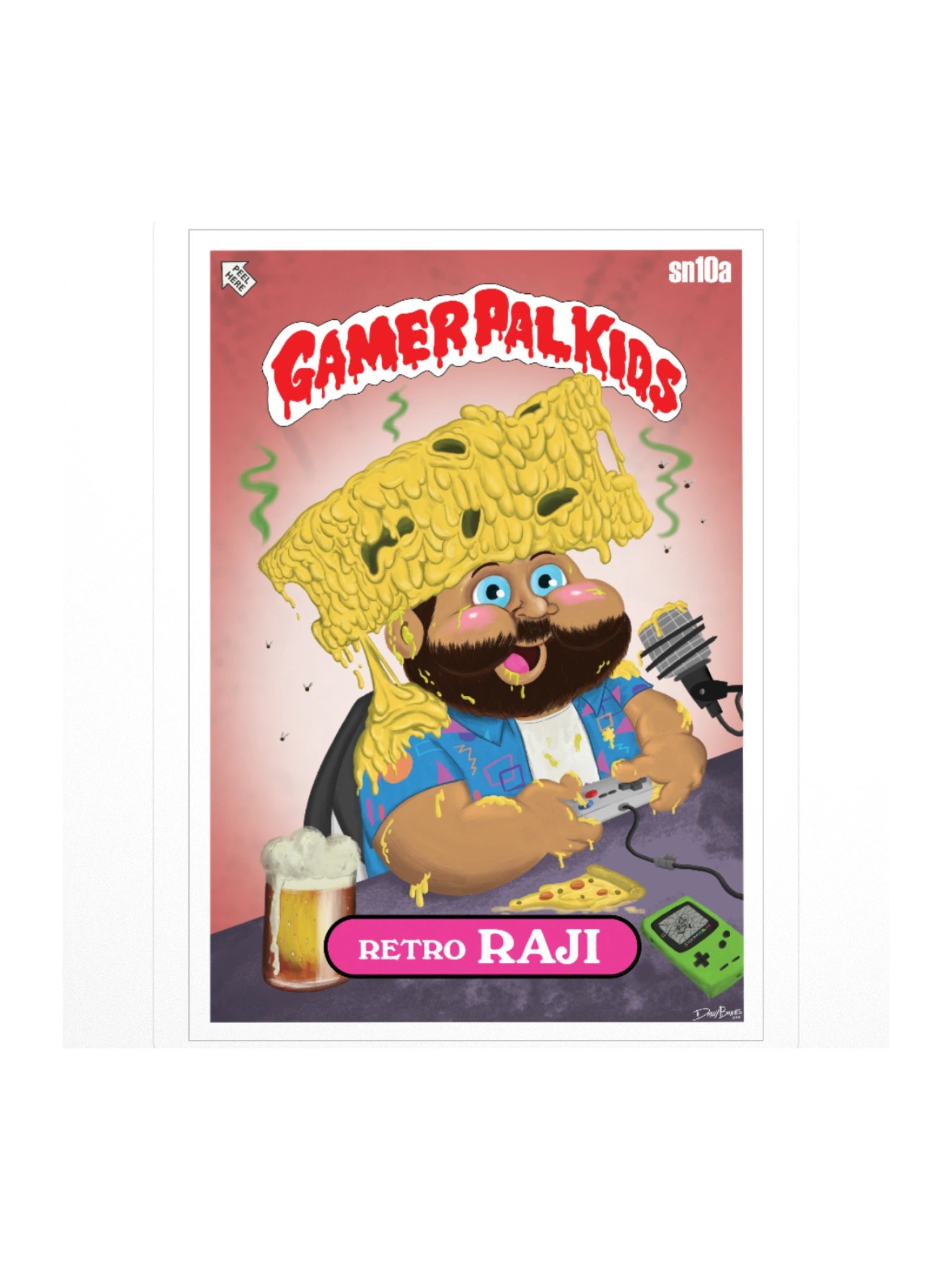 Gamer Pal Kids: Retro Raji (Sticker) product image (1)