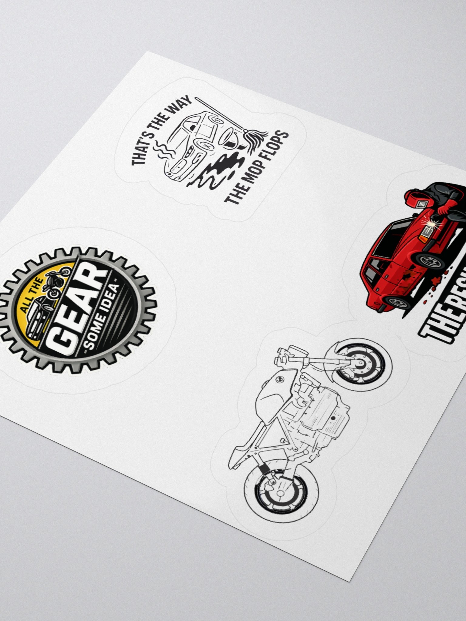 All The Gear Some Idea Sticker Kit product image (8)
