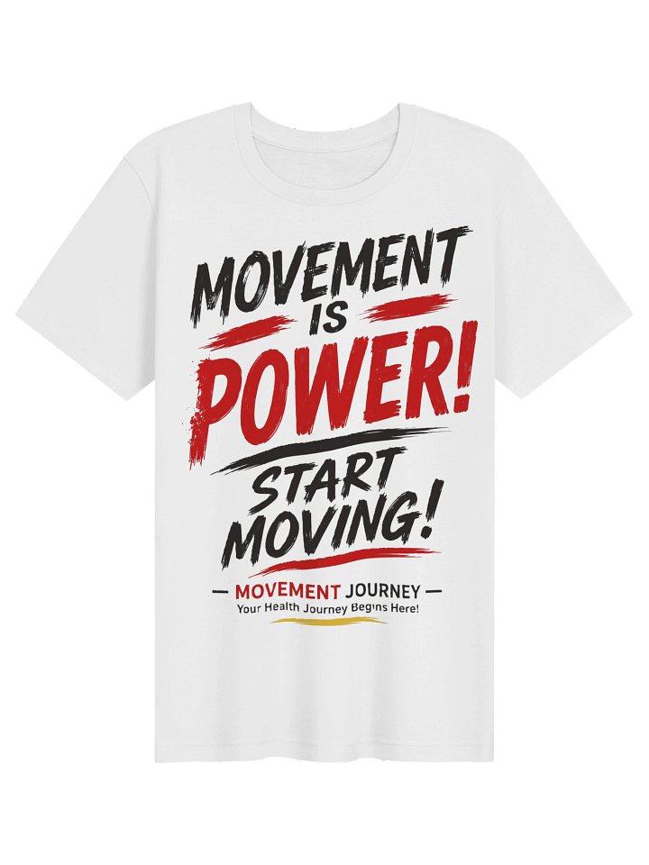 White Movement is Power TShirt! product image (1)