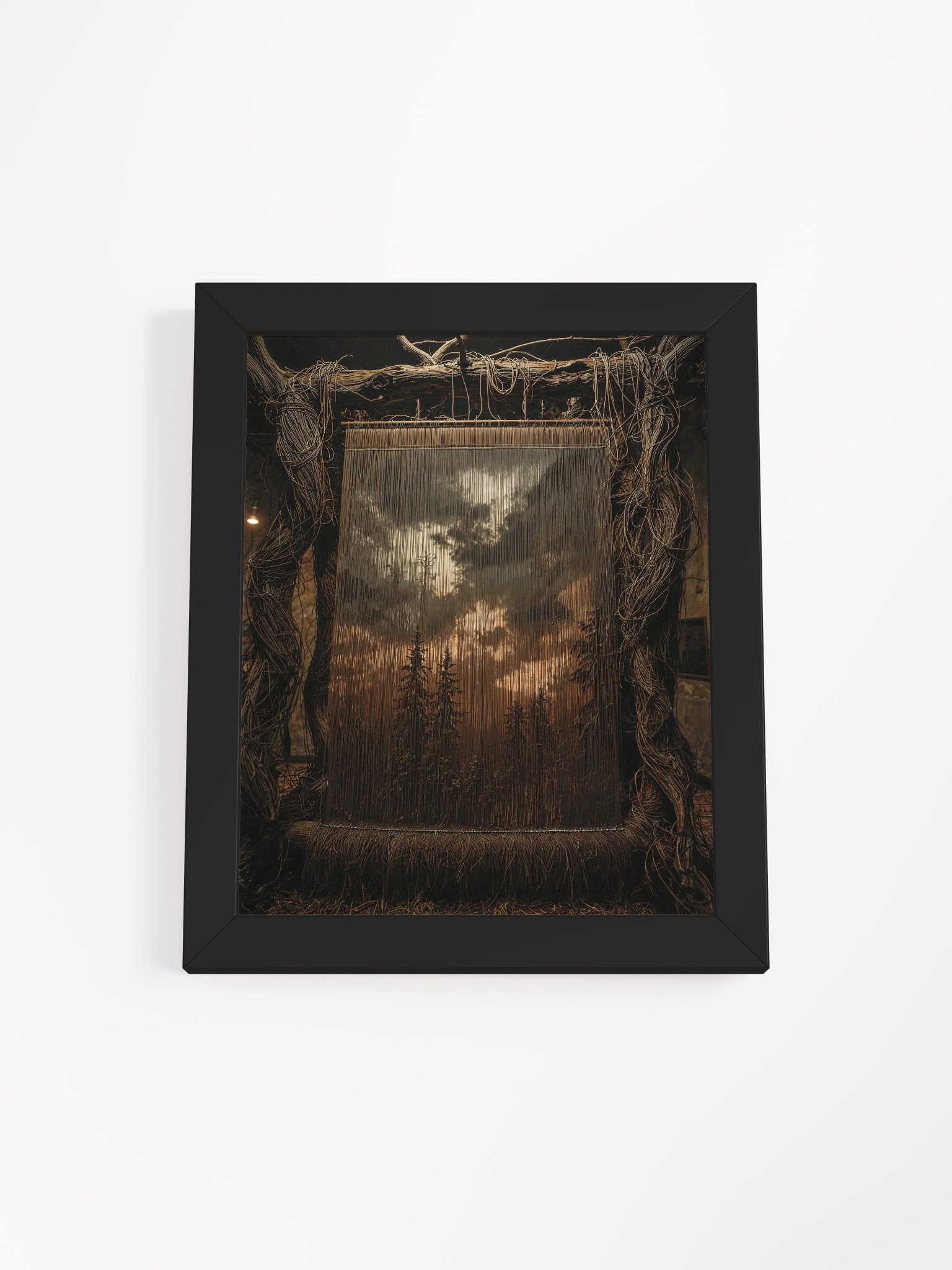 The Woven Forest Framed Print product image (4)