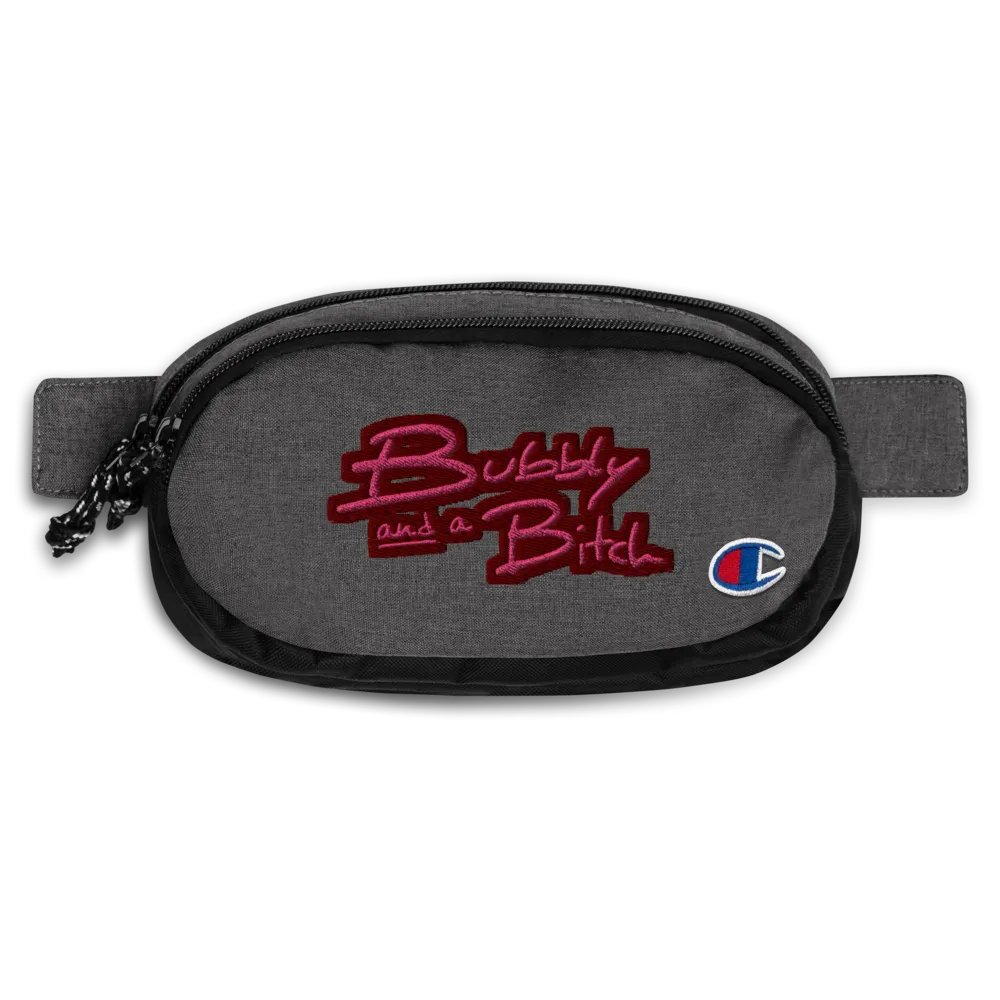 Bubbly and a B (rose design) champion fanny pack product image (1)