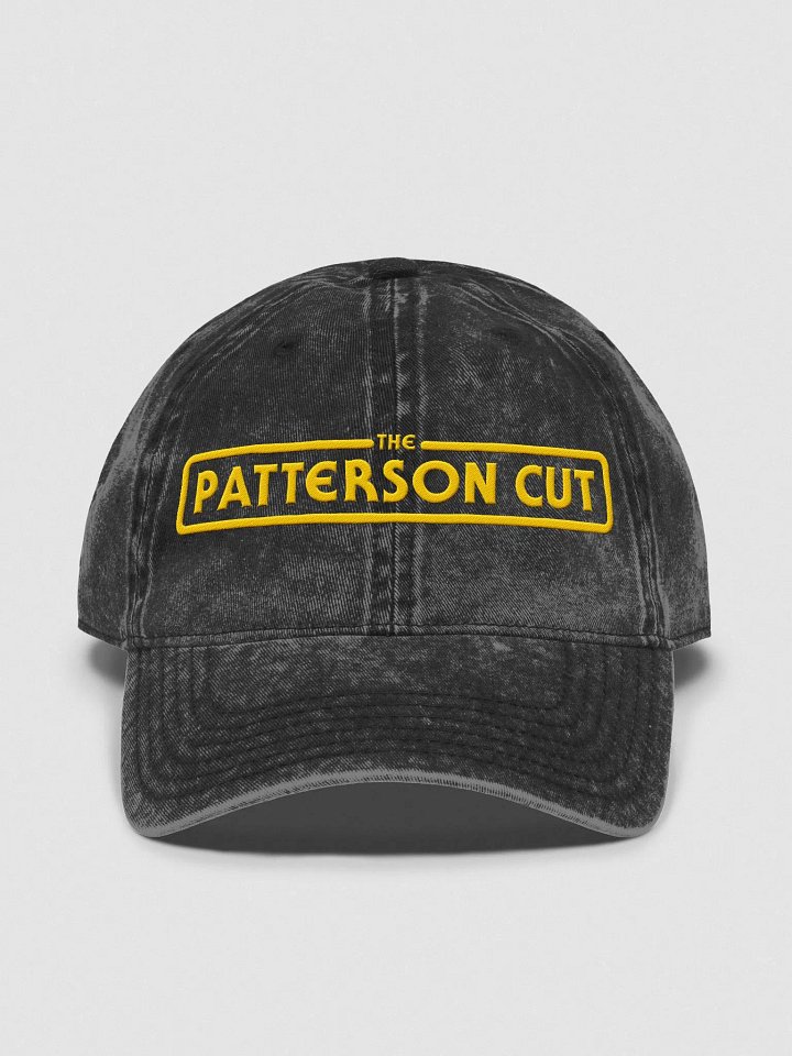 Embroidered Patterson Cut Cap product image (1)