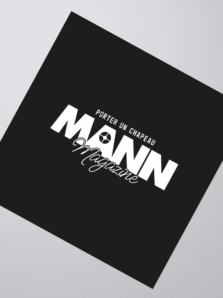 MANN Magazine Black Sticker product image (2)