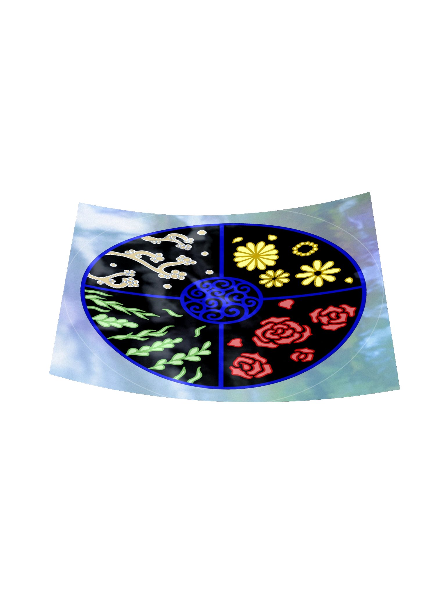 Natura Medicine Wheel Sticker product image (6)