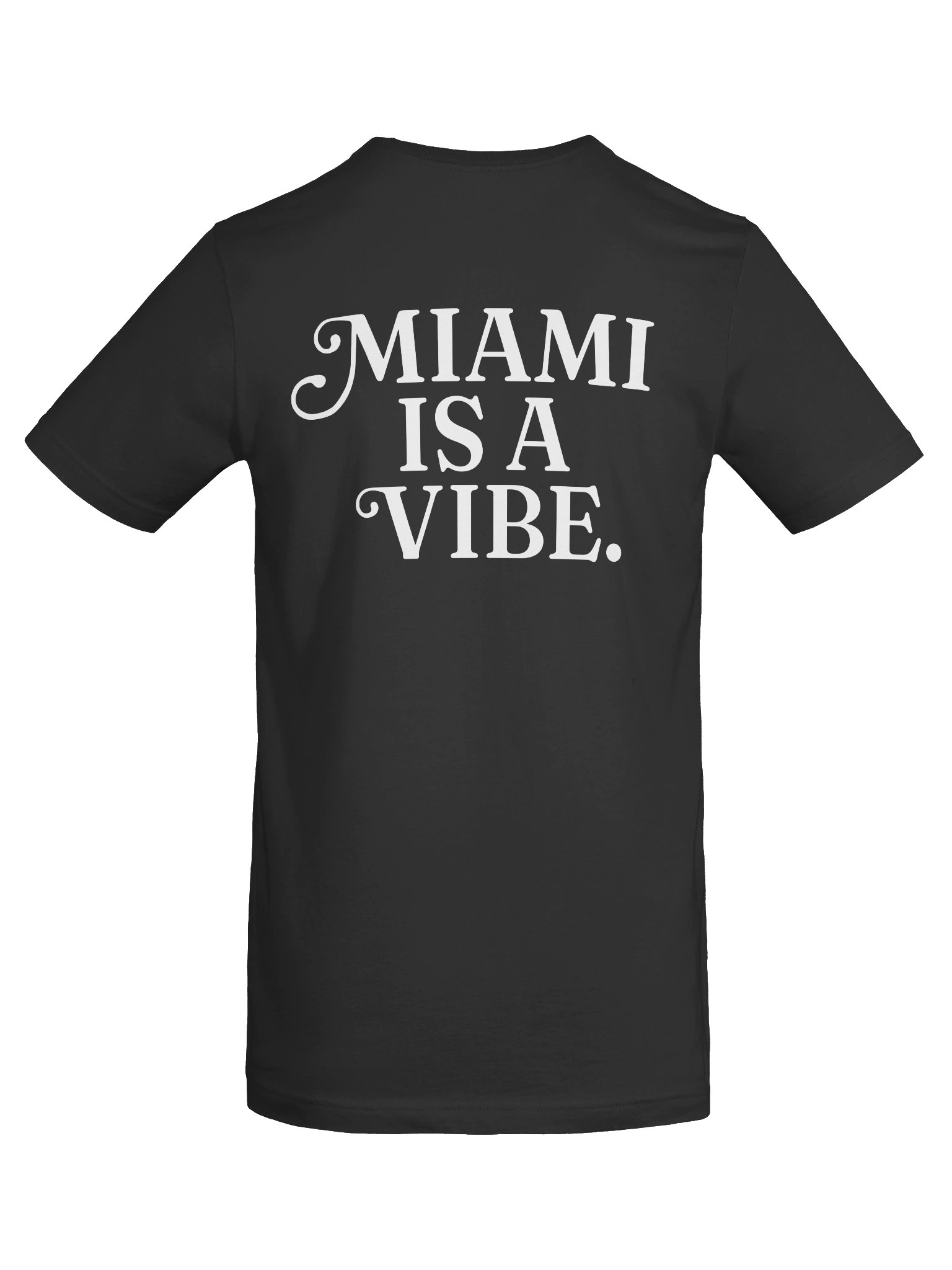 Miami Is A Vibe Tee — Midnight product image (6)