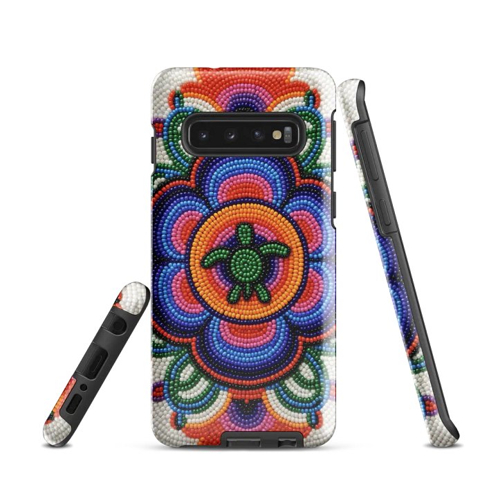Turtle On Flower Samsung® Tough Case product image (1)