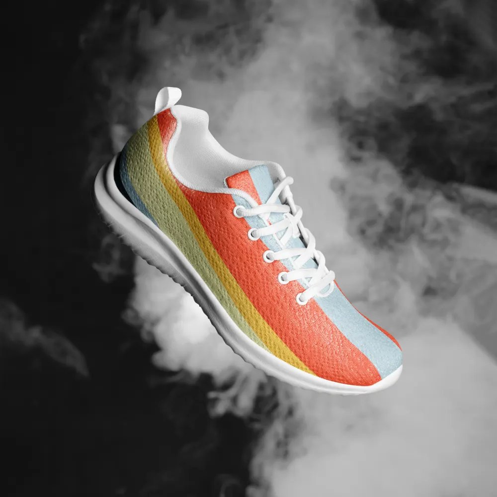 Retro Stripes Women's Athletic Shoes product image (12)