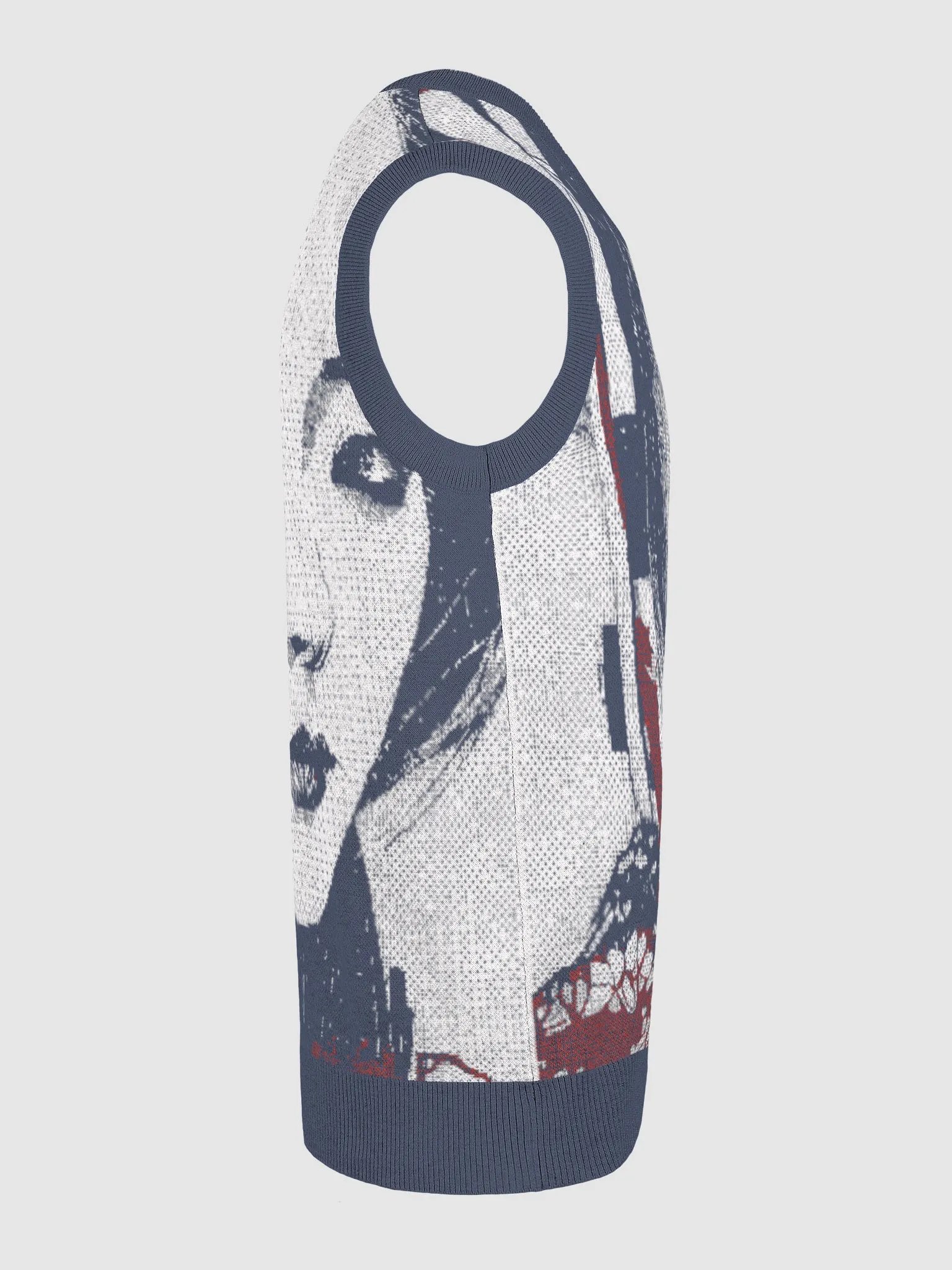 Geisha-Inspired II Serenity Jacquard V-Neck Vest product image (21)
