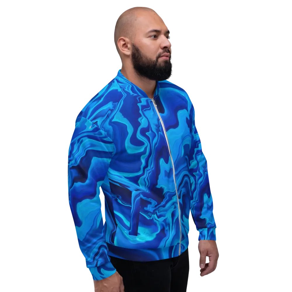 Oceanic currents Bomber jacket product image (5)