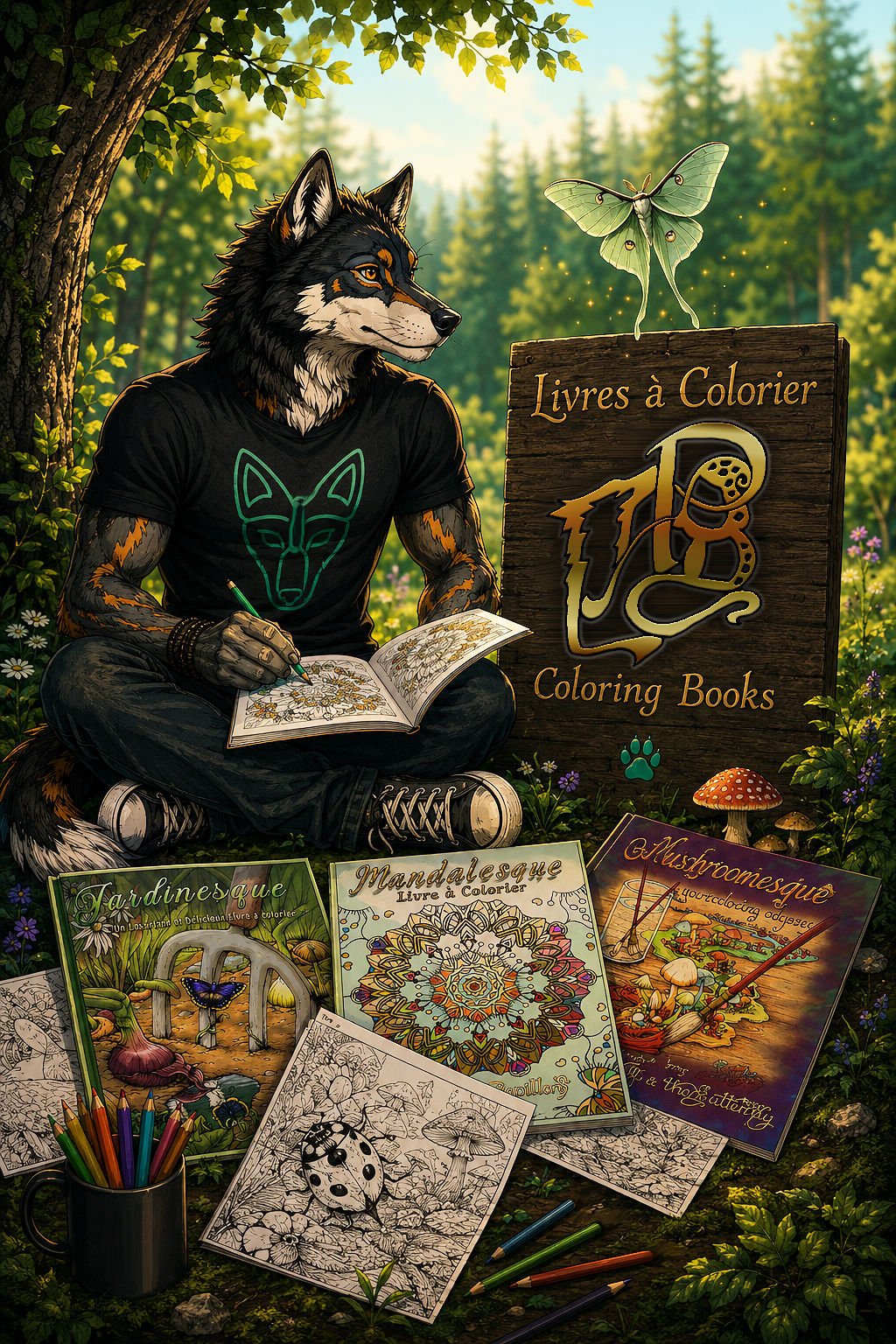 coloring books