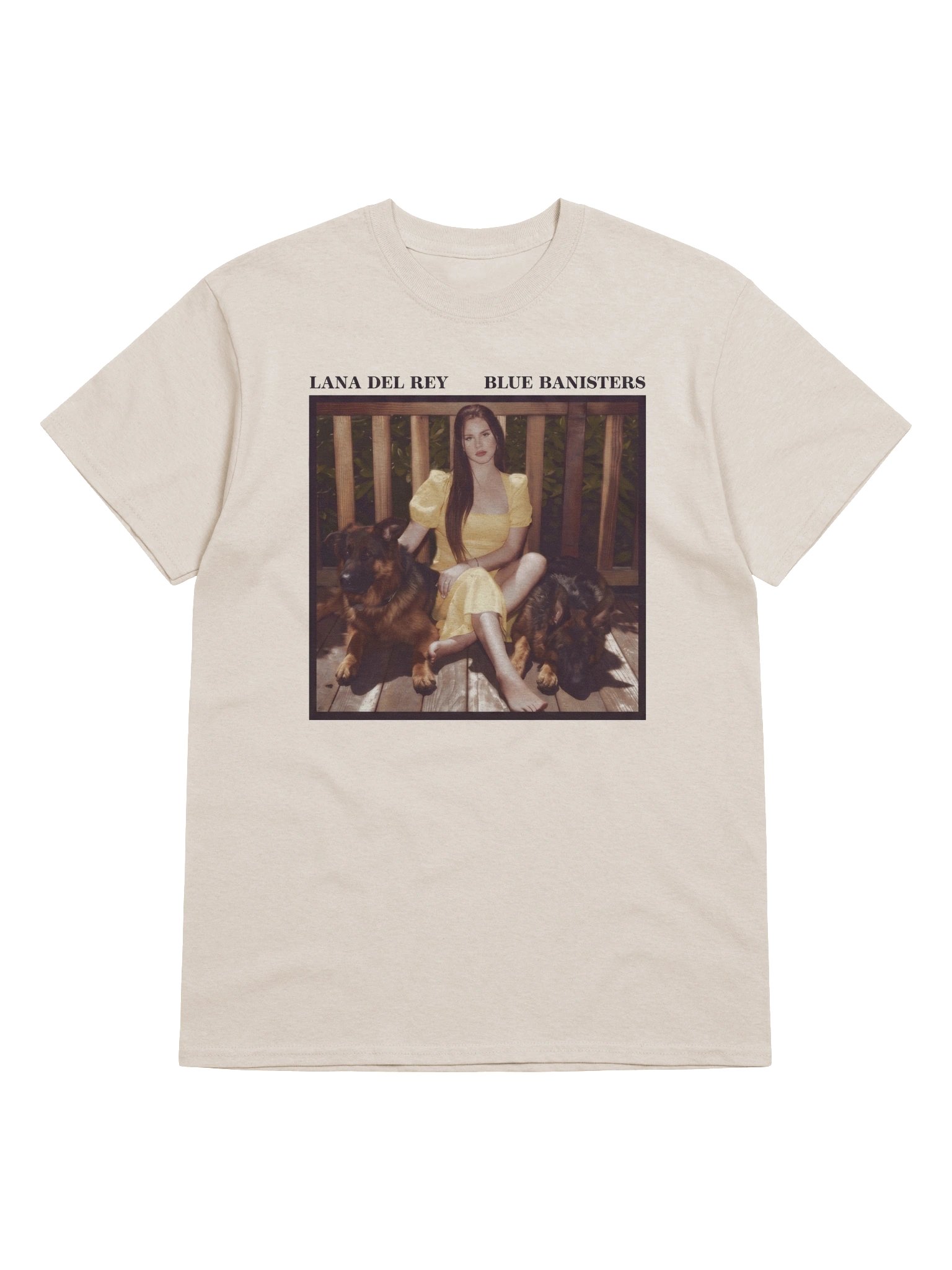 Lana Del Rey Blue Banisters Portrait Boyfriend Fit Girls T-Shirt product image (1)