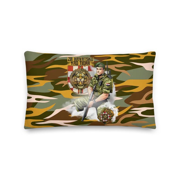 FOR CROATIA LIKE A TIGER PILLOW product image (2)