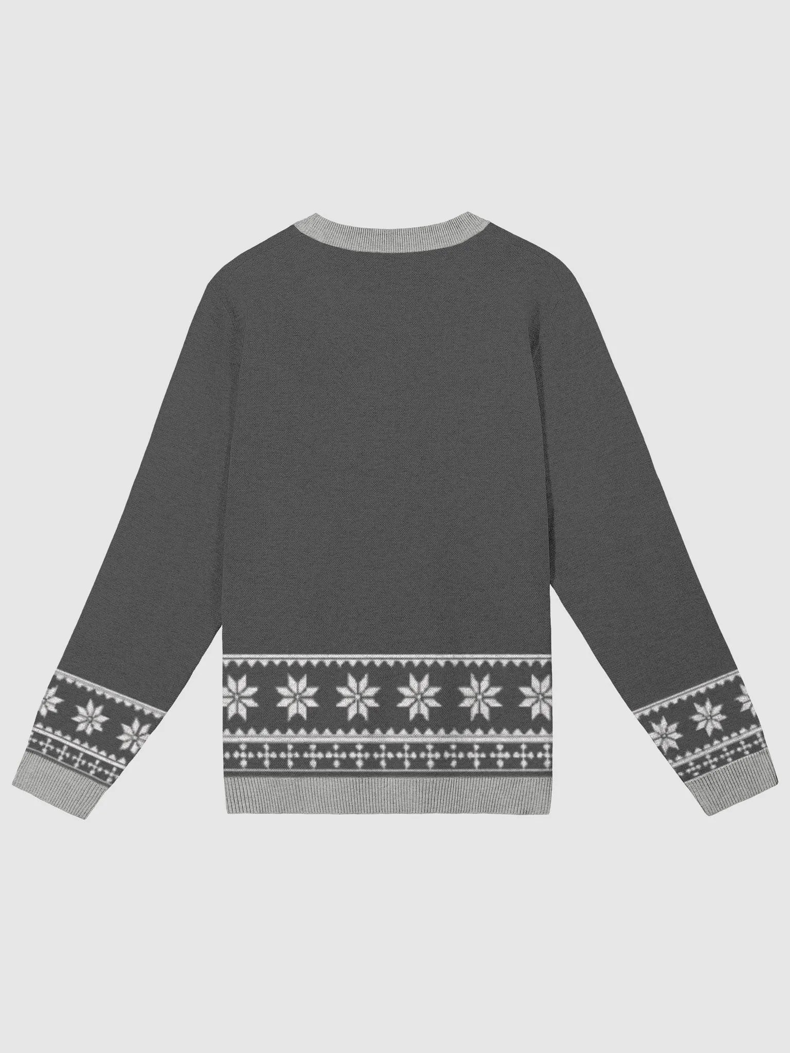 Snowflake Knitted Sweater (dark) product image (2)