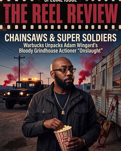 Chainsaws, rogue super soldiers, and Carl Winslow? Adam Wingard's new action-horror 'Onslaught' is pure grindhouse madness. 🍿...