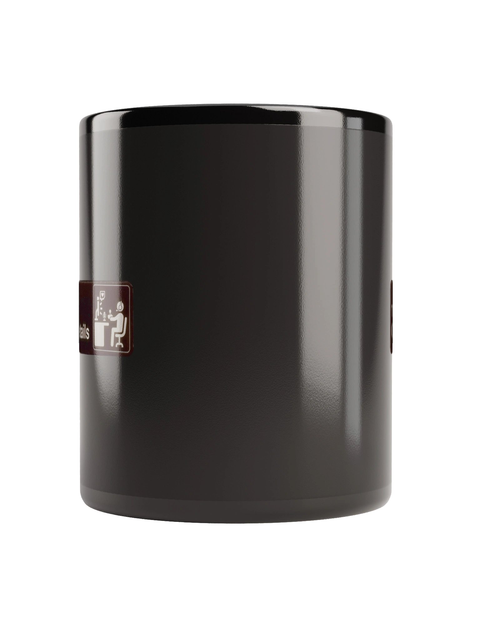 The Studio - Black Glossy Mug product image (4)