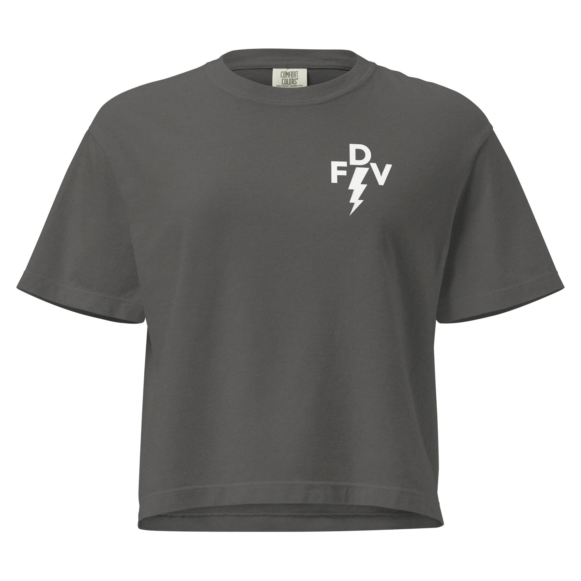 Ladies Boxy Crop FDV Tee product image (5)