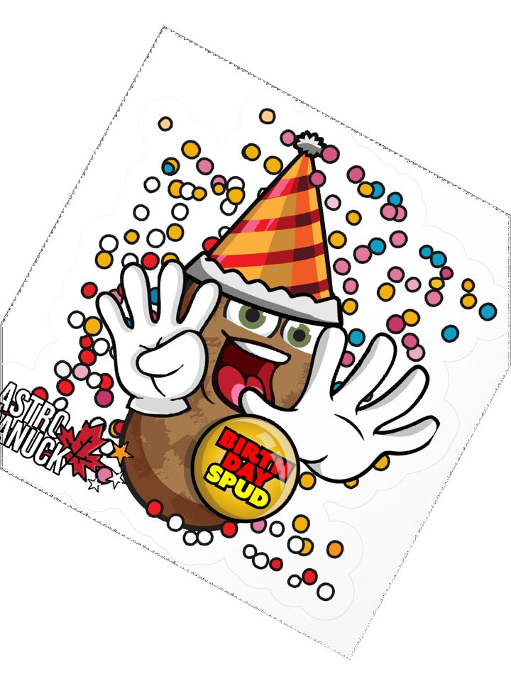 45th Annual Bday Sticker product image (4)