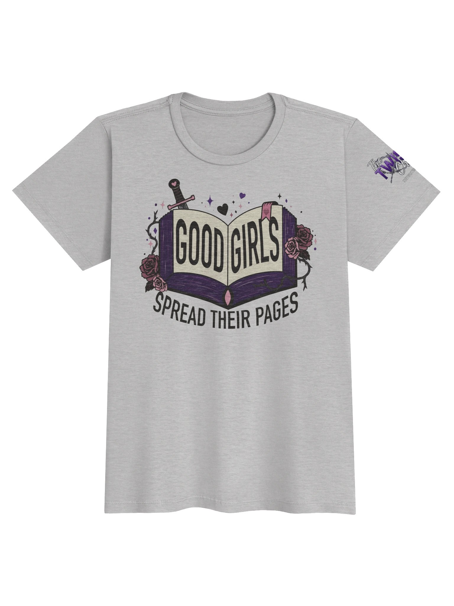 Good Girls Spread Their Pages (Women's Soft Touch Tee) product image (9)