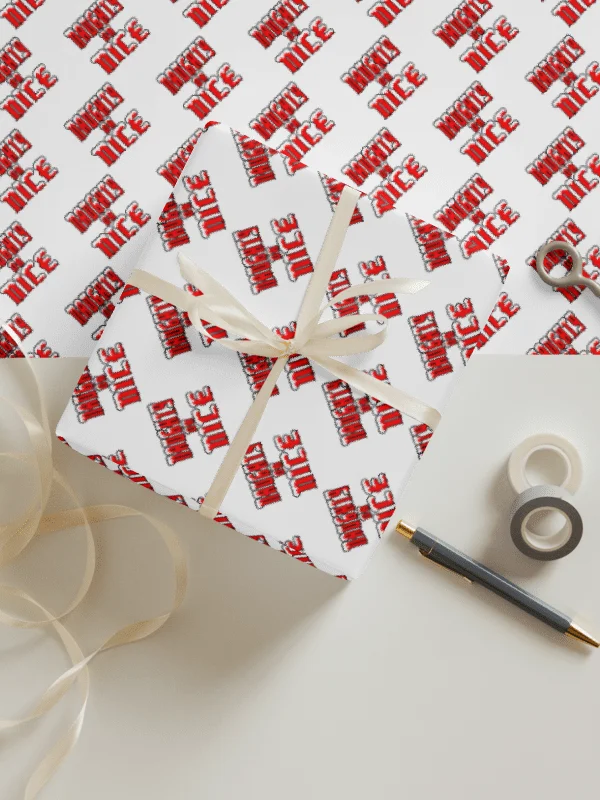 Nice or Naughty - Wrapping Paper Sheets (3) product image (3)