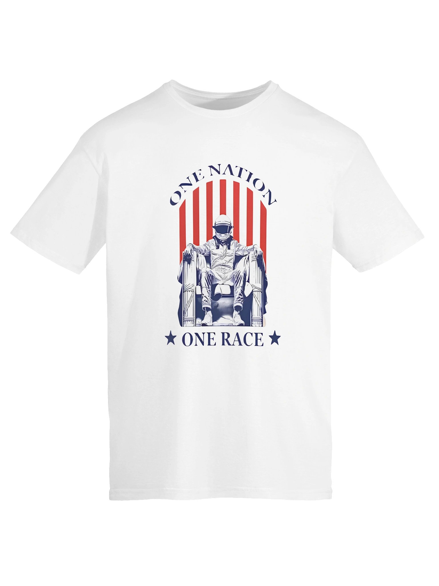 One Nation One Race Oversized Shirt product image (4)