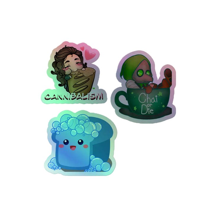 (HOLO) Community Night Stickers product image (2)